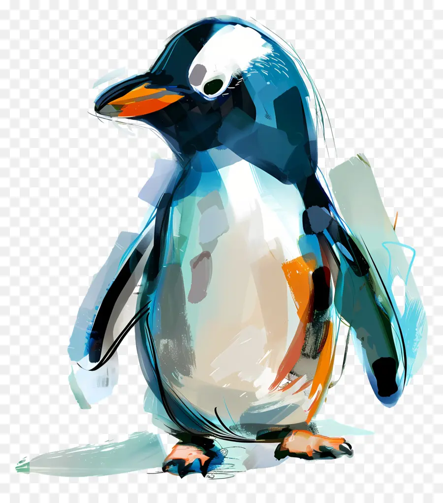 Pingouin，Dessinés à La Main PNG