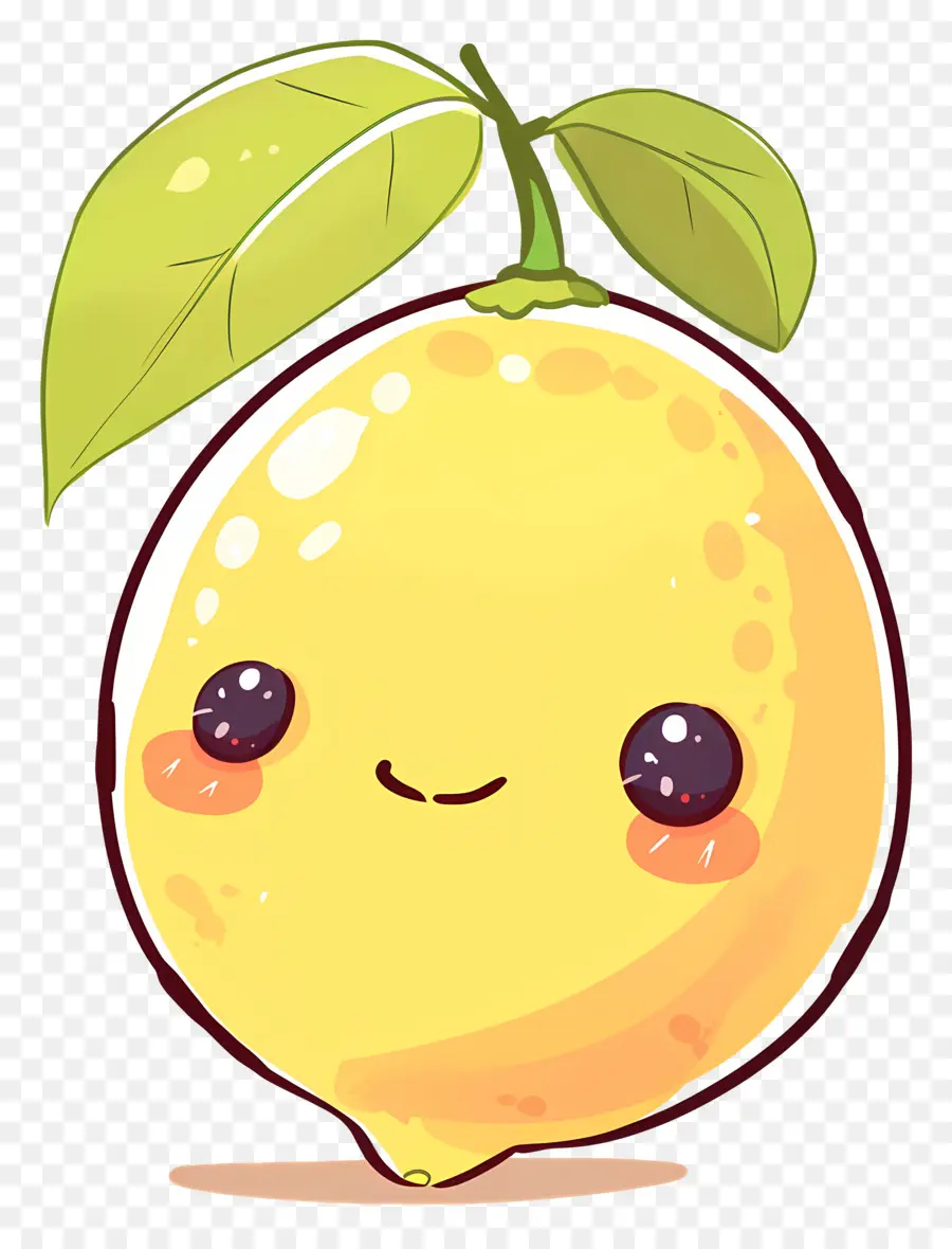 Citron De Dessin Animé，Citron Mignon PNG