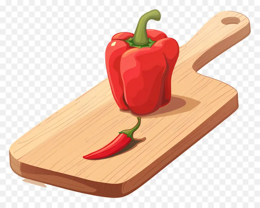 Poivre，Planche à Découper En Bois PNG