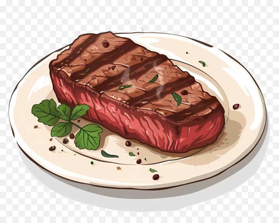 Steak，Steak Grillé PNG