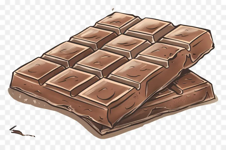 Barre De Chocolat，Les Barres De Chocolat PNG