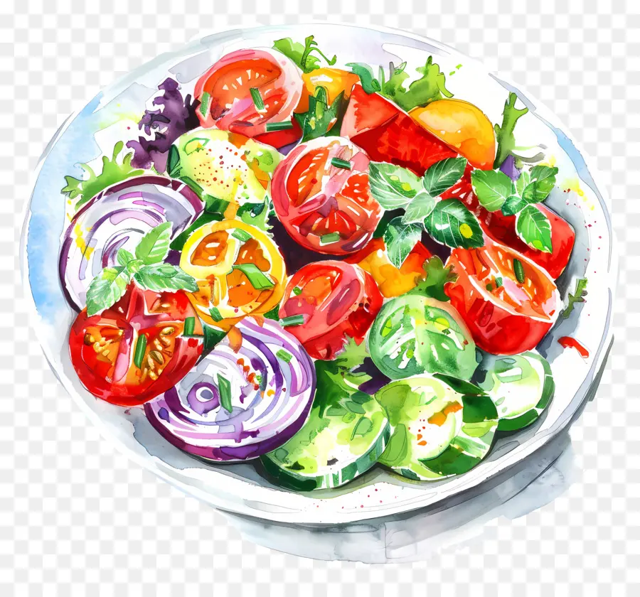 Salade D'été，Salade Fraîche PNG