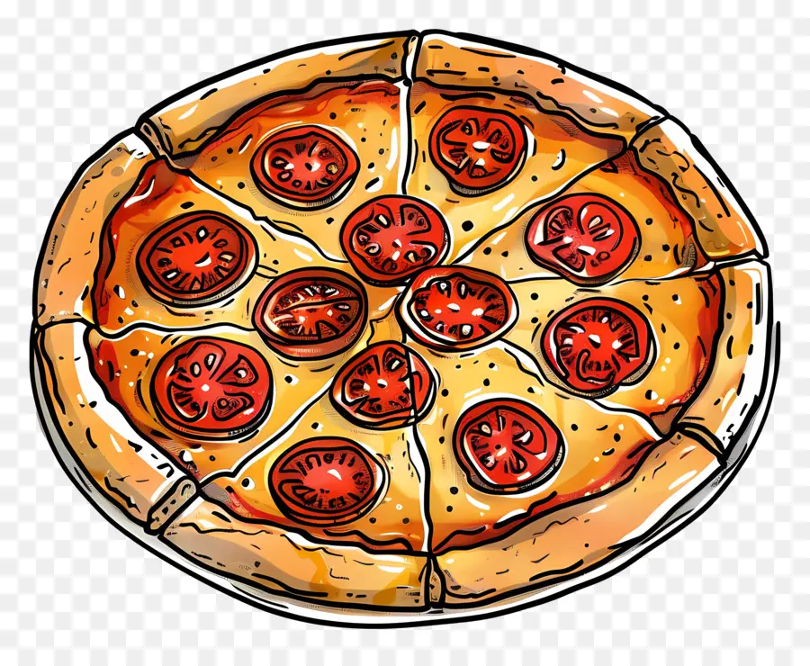 Pizza，Tranche De Pizza PNG