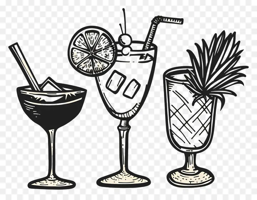 L'été，Cocktail PNG