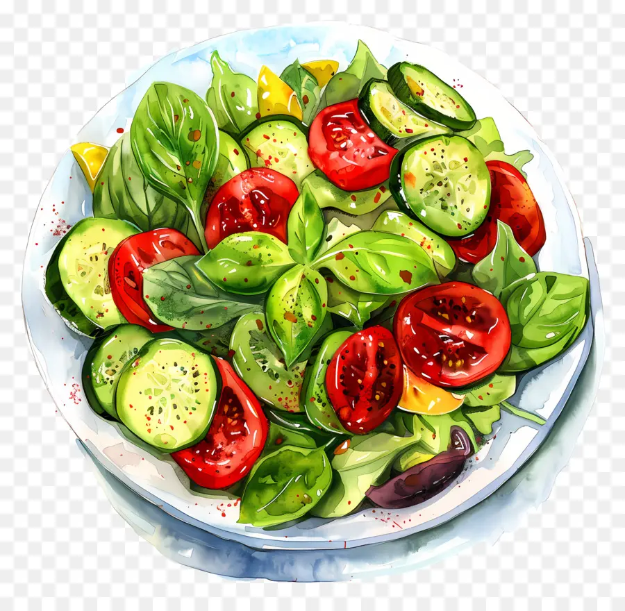 Salade D'été，Salade PNG