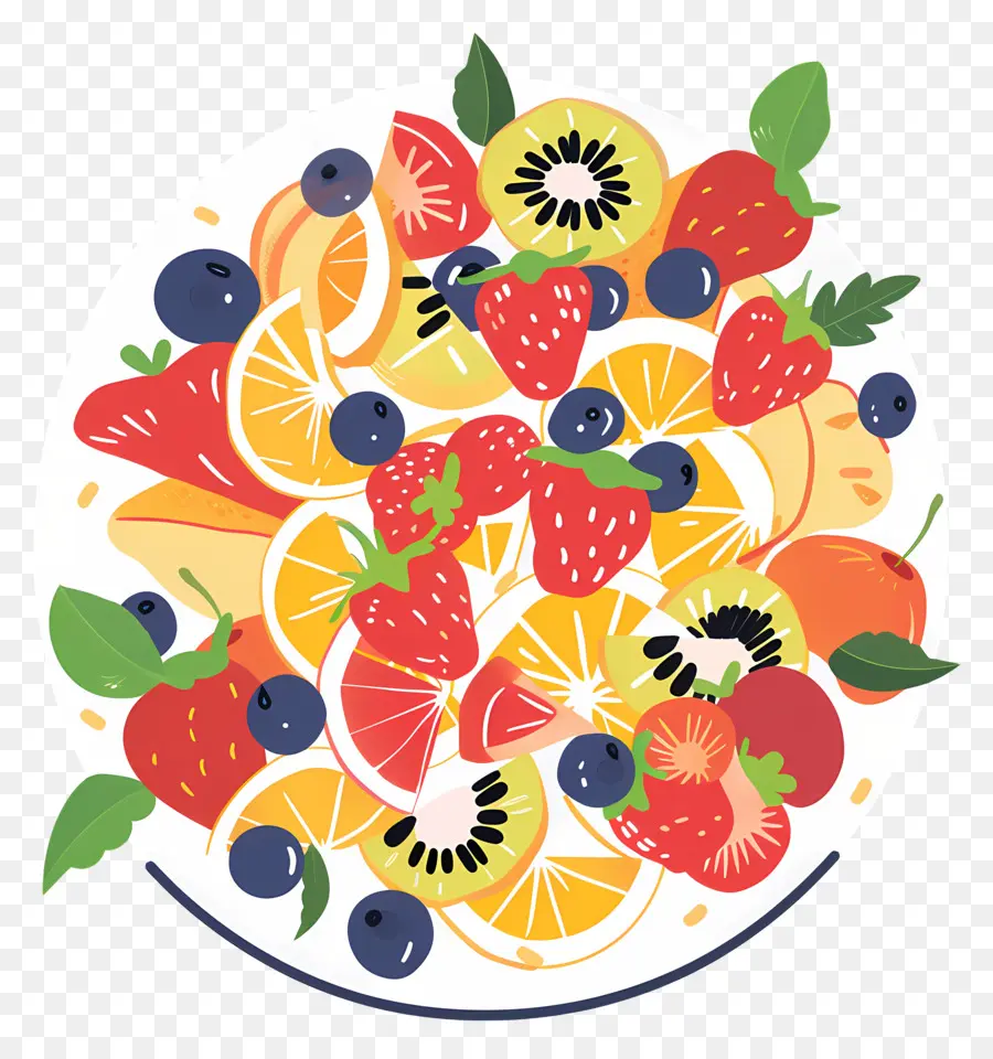 Salade De Fruits，Fruits PNG