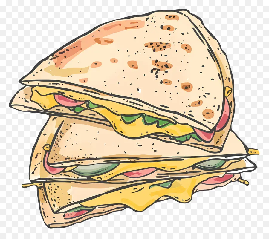 Quesadilla，Sandwichs PNG