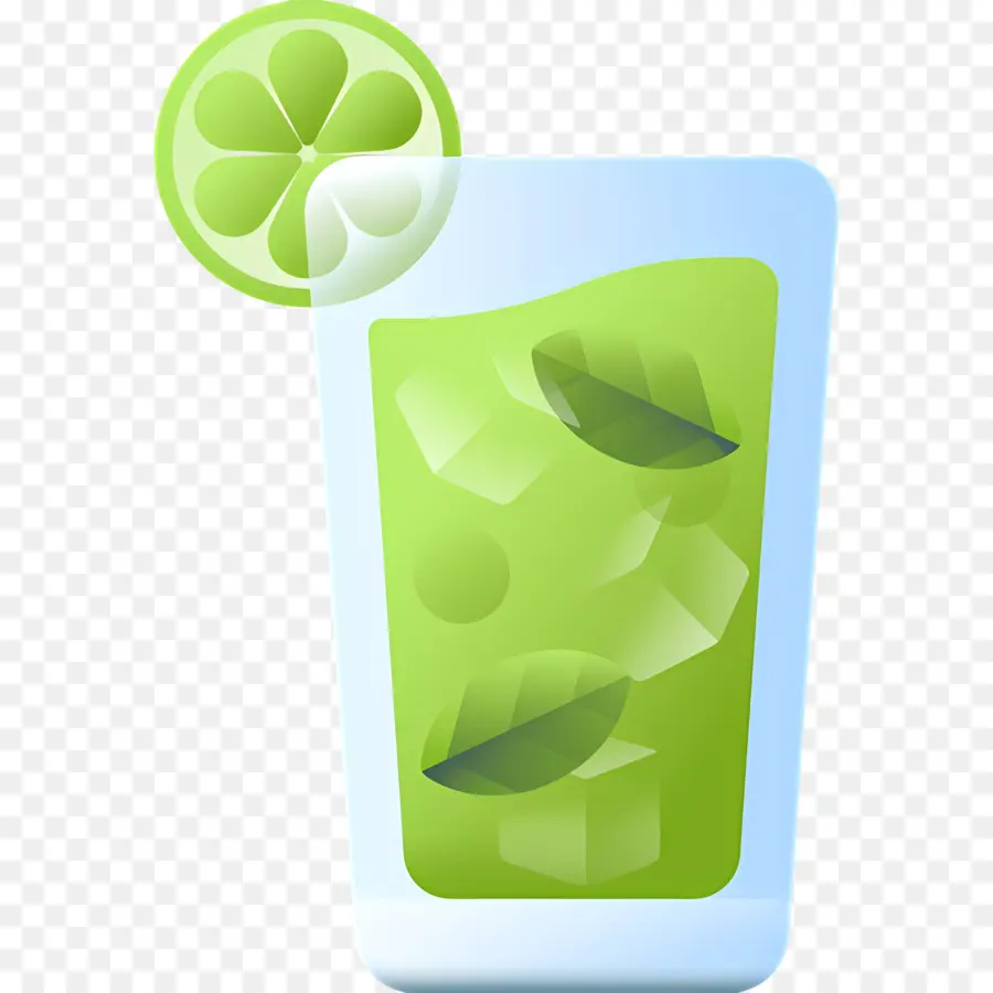 Mojitos，Boisson Verte PNG