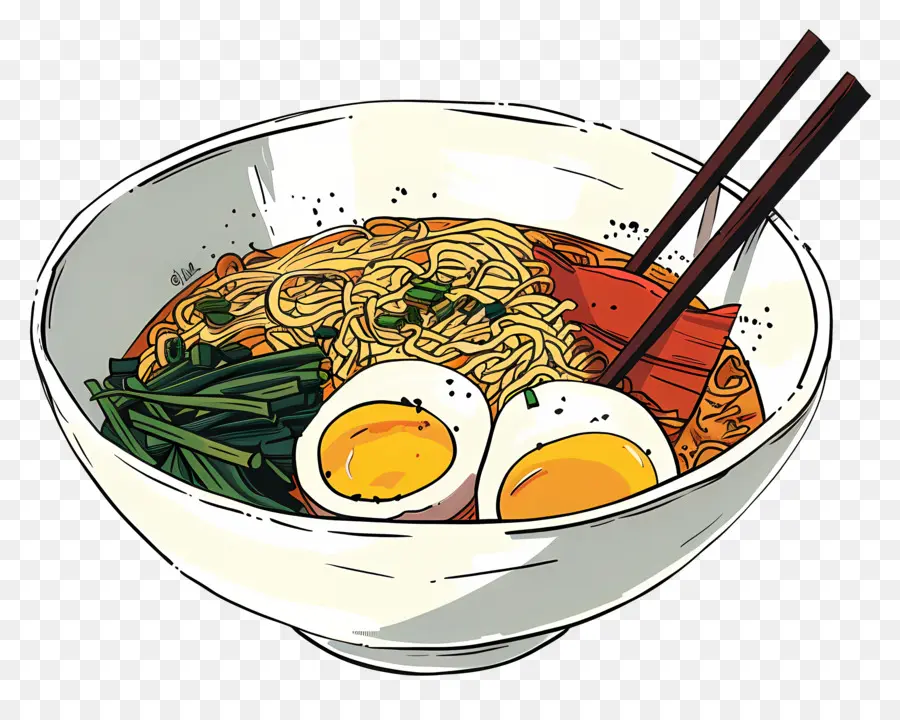 Ramen，Nouilles Ramen PNG