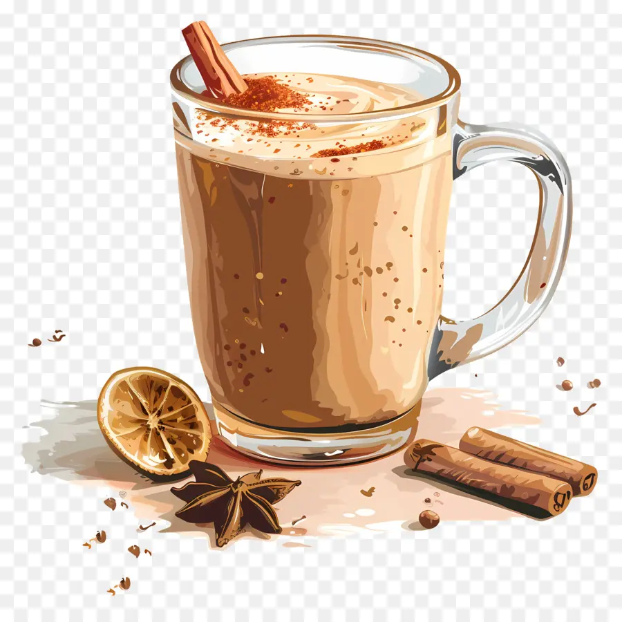 Masala Chai，Thé épicé PNG