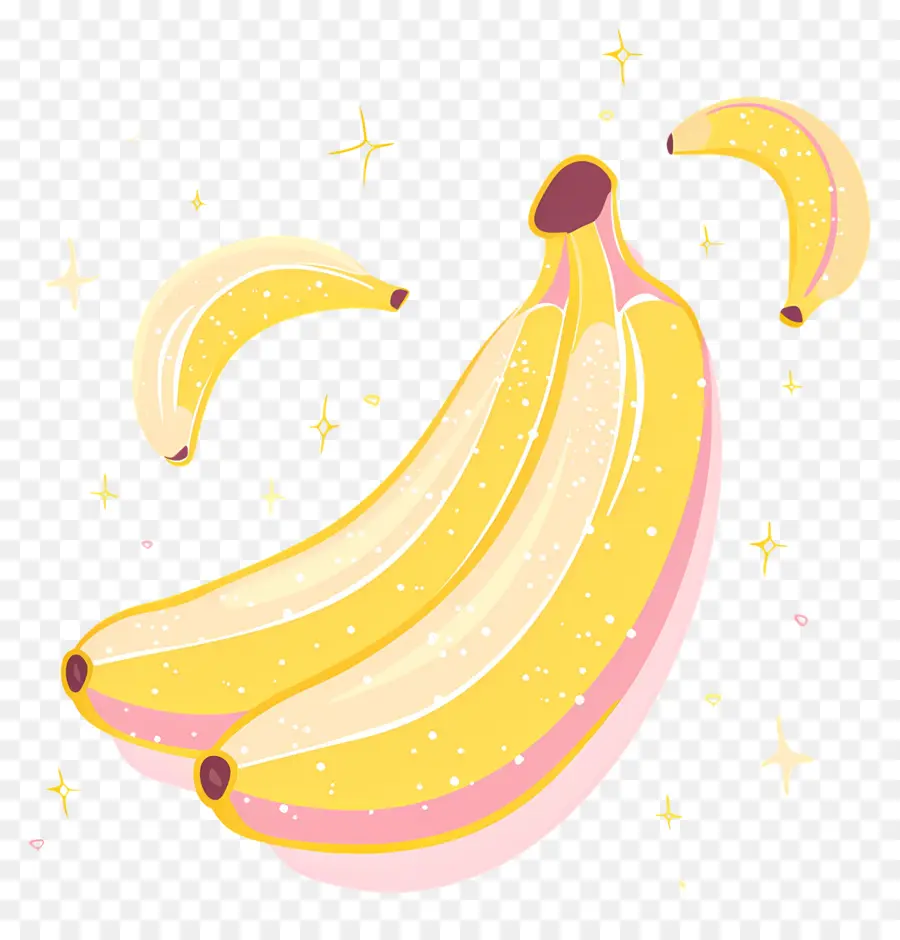 Banane De Dessin Animé，Bananes PNG