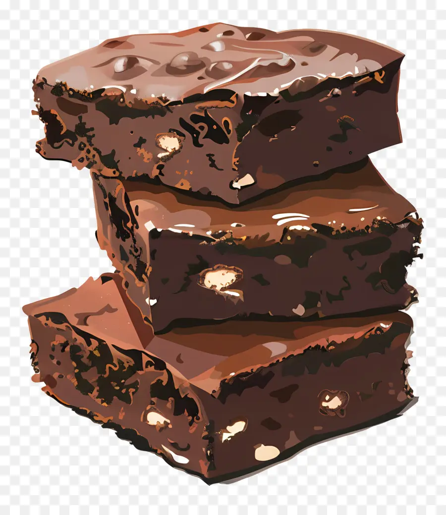 Brownies，Chocolat PNG