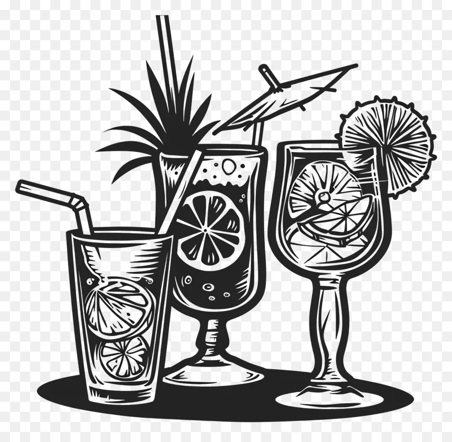 été，Cocktails PNG