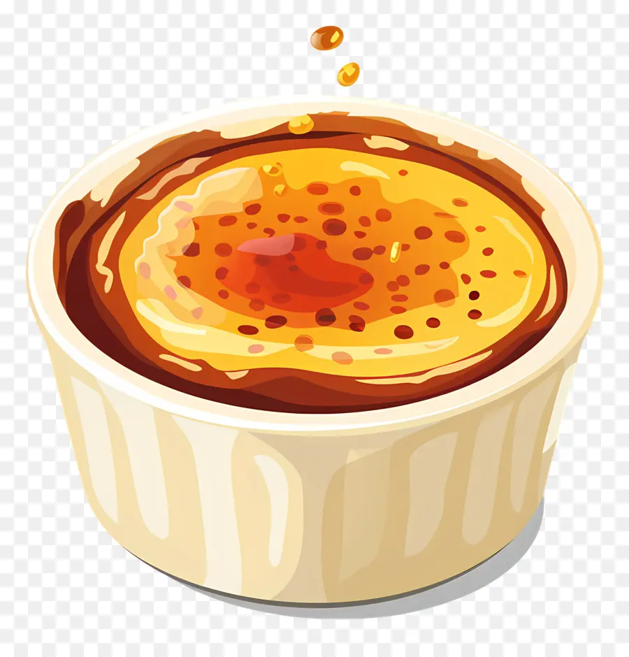 Crème Brûlée，Crème PNG