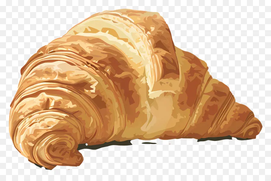 Croissant，Pain PNG