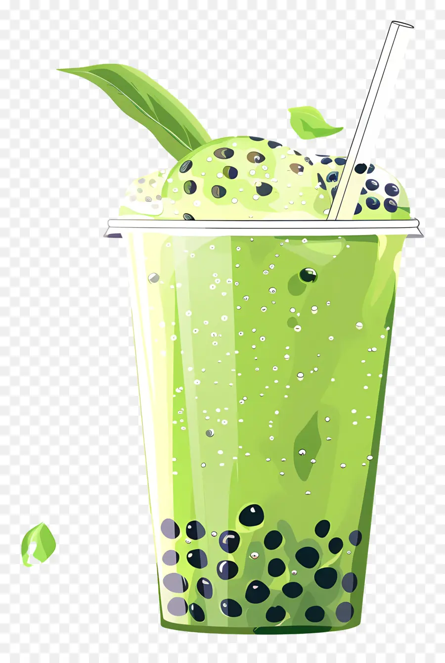 Thé Aux Perles Matcha，Thé Aux Bulles PNG