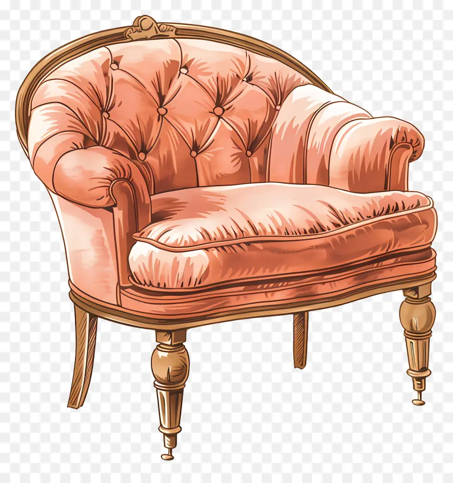 Chaise De Banquette，Rose Président PNG