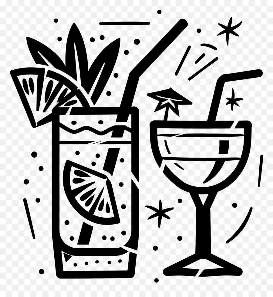 été，Cocktails PNG