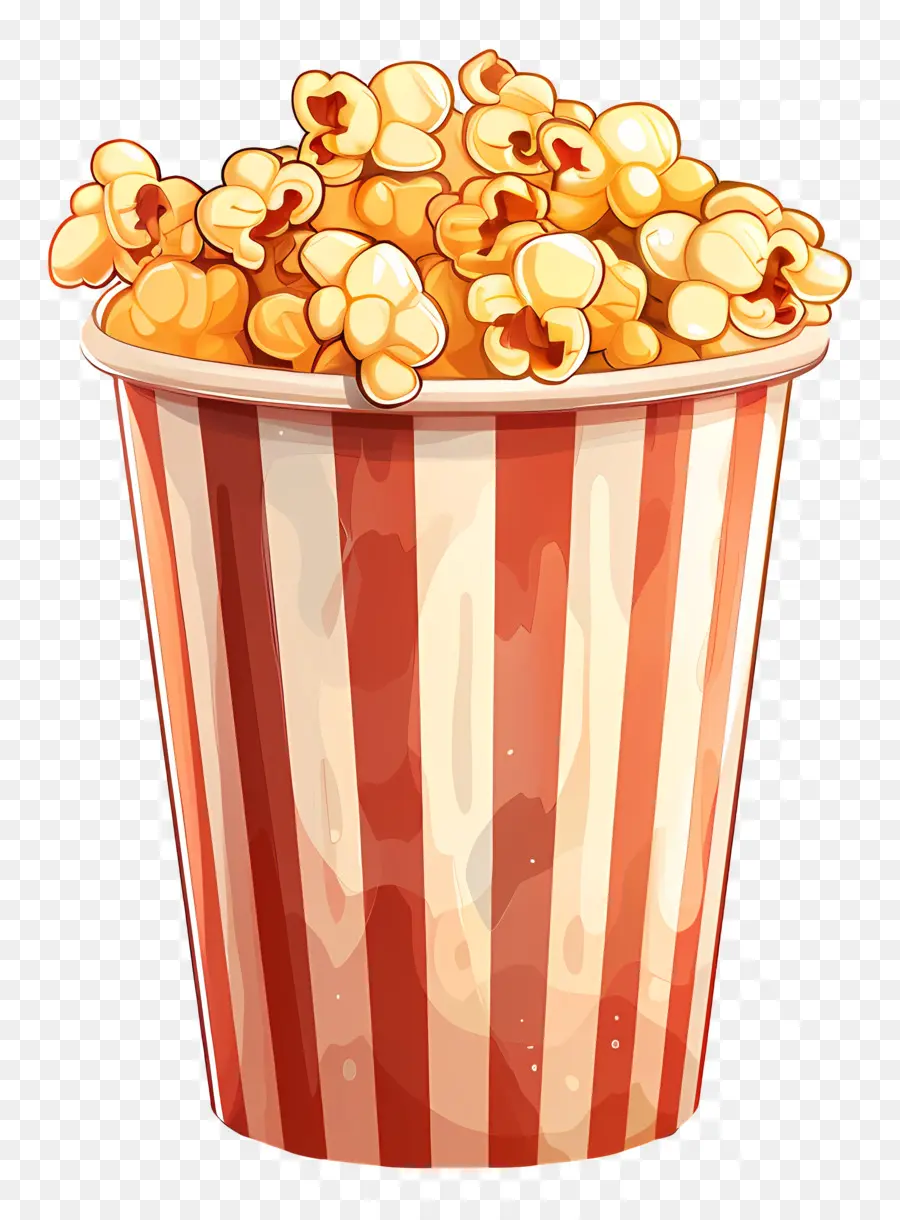 Popcorn，Seau PNG