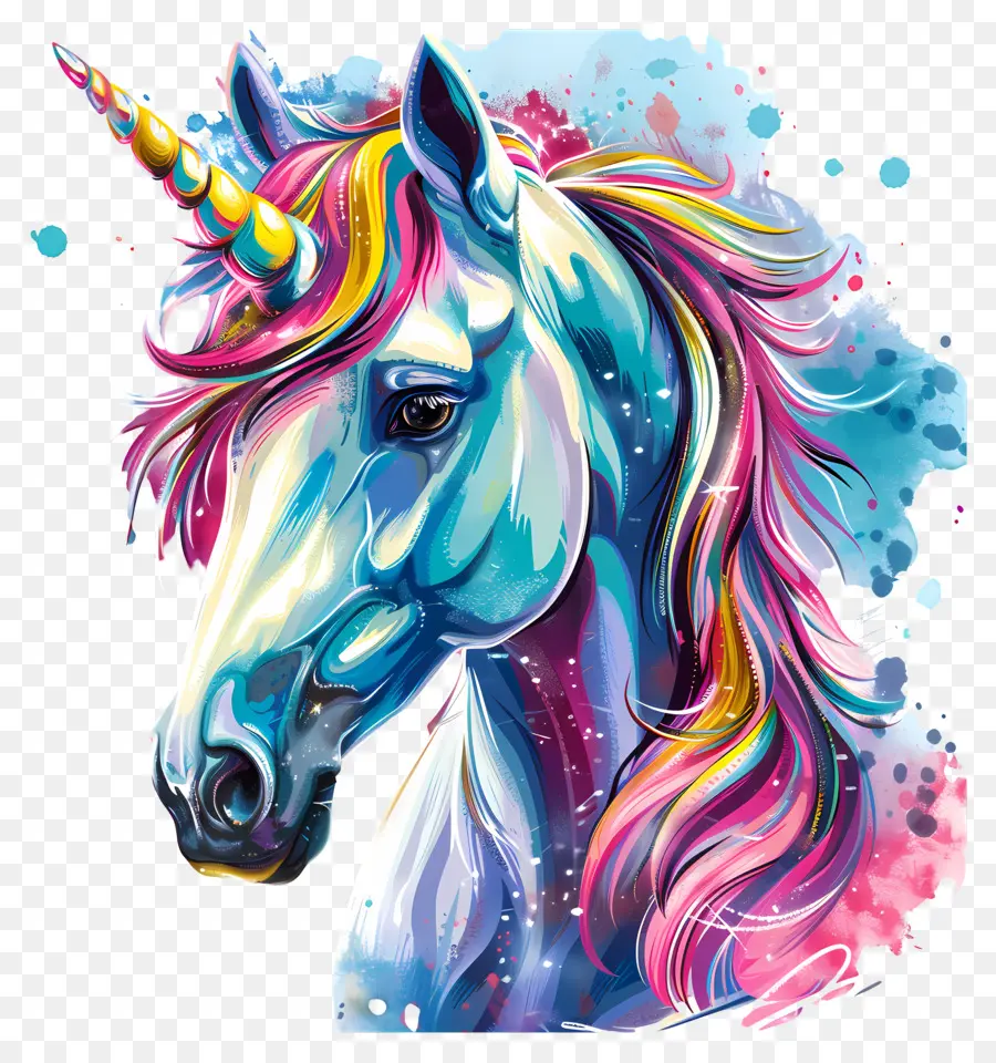 Licorne，Arc En Ciel PNG