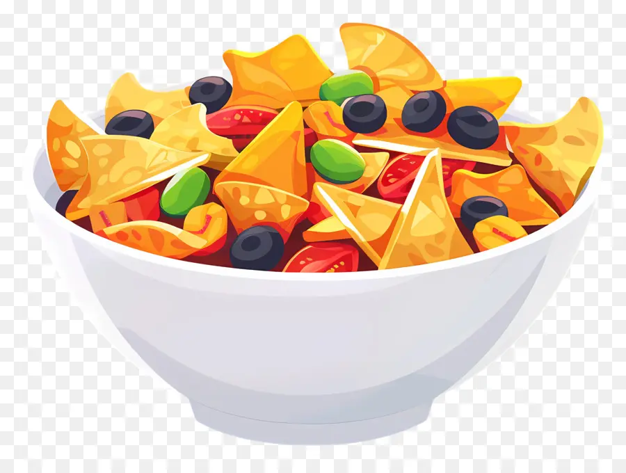 Bol De Collations，Nachos PNG