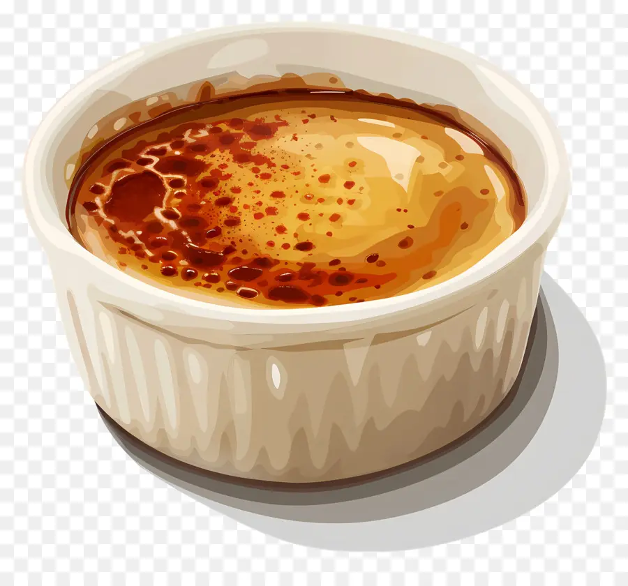 Crème Brûlée，Dessert PNG