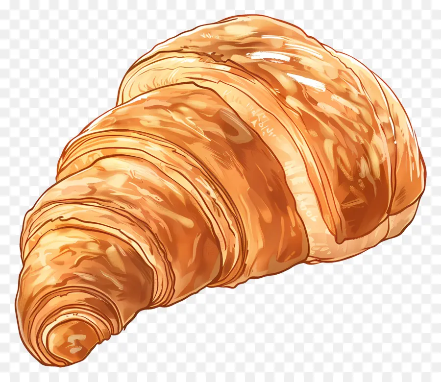 Croissant，Pâtisserie PNG