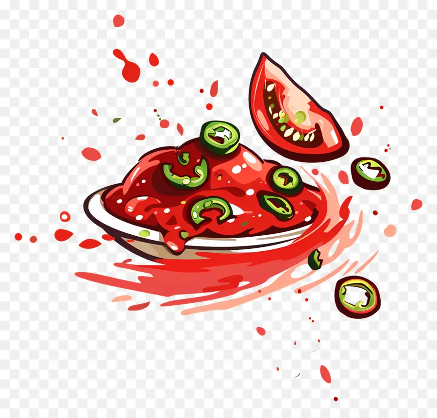 Salsa，Tomate PNG