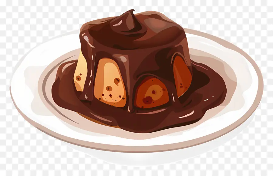 Gâteau De Lave，Chocolat PNG