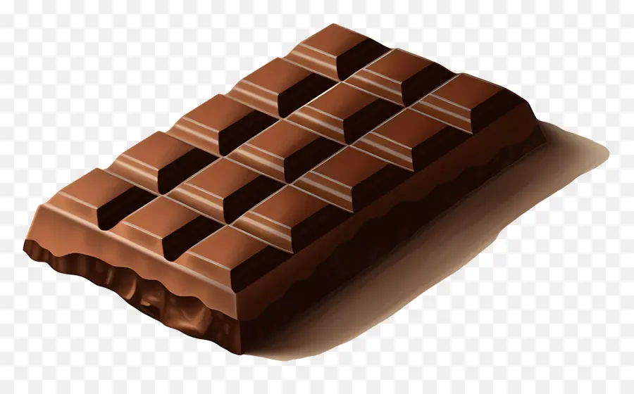 Barre De Chocolat，Doux PNG