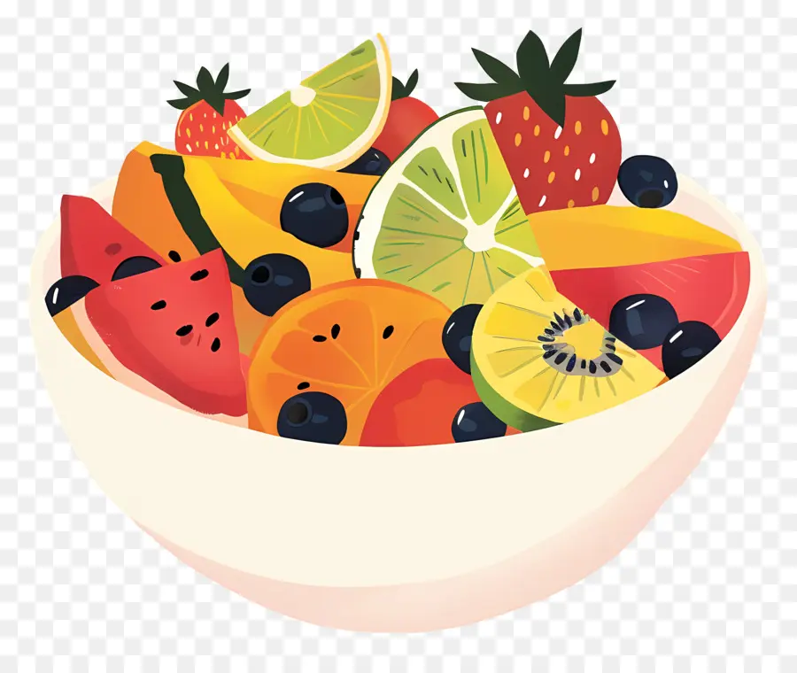 Salade De Fruits，Bol De Fruits PNG