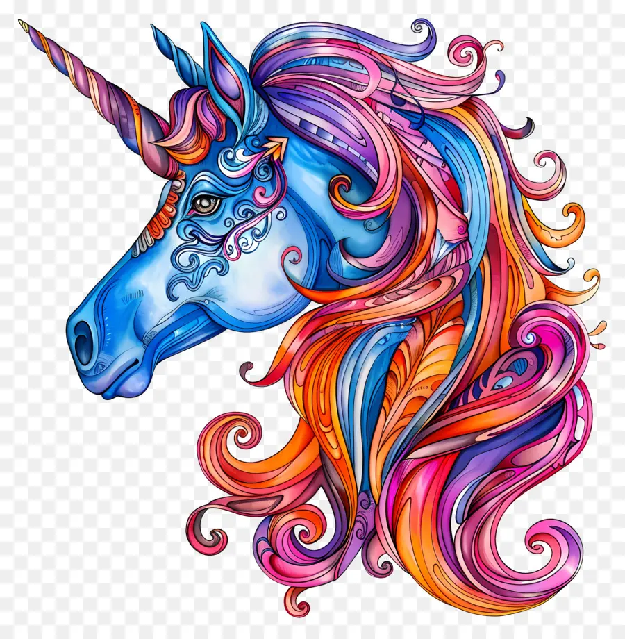 Licorne，Cheval PNG