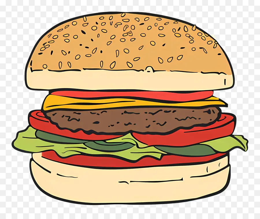 Hamburger，Sandwich PNG