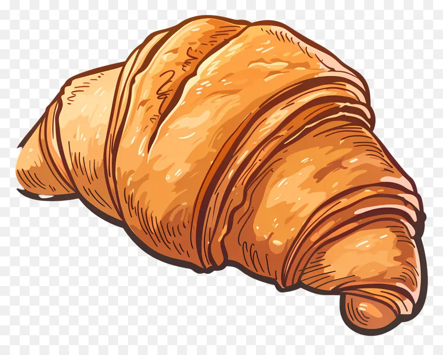 Croissant，La Pâtisserie PNG