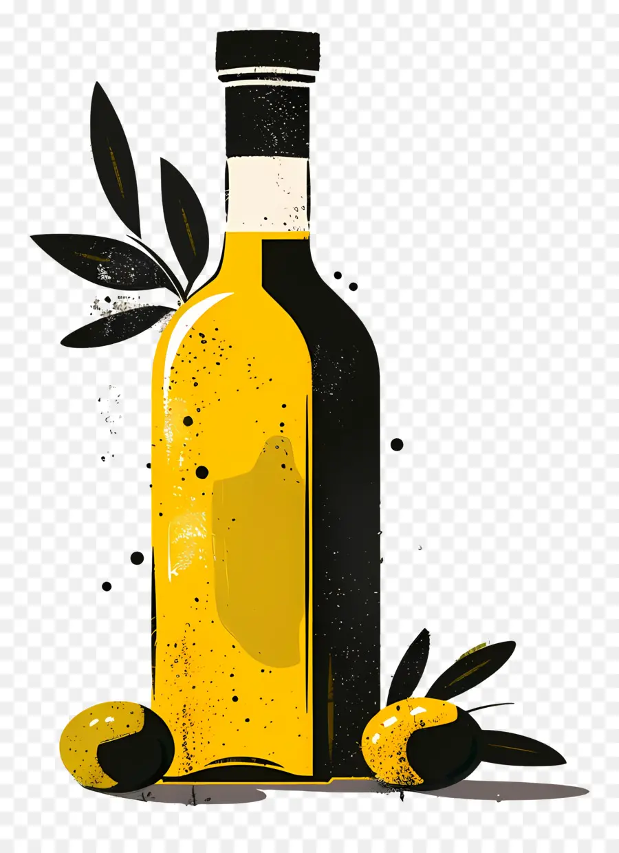 Huile D'olive，Bouteille D'huile D'olive PNG