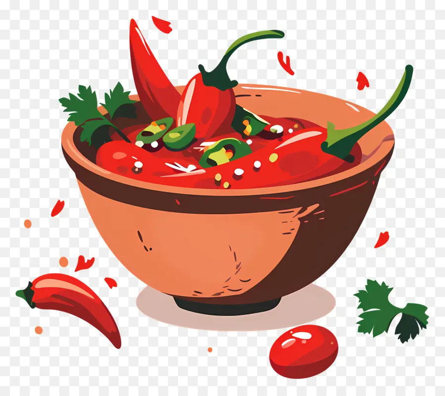 Salsa，Bol De Chili PNG