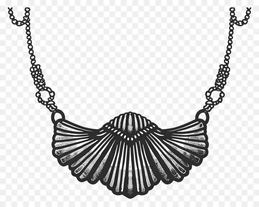 L'été，Pendentif En Coquillage PNG