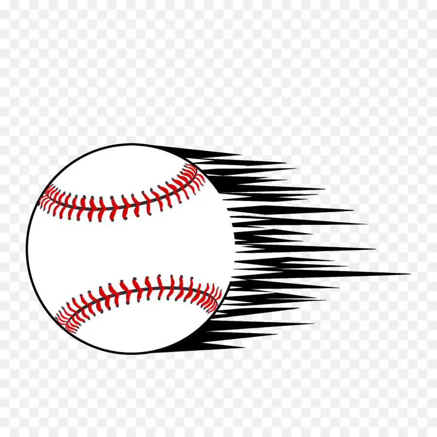 Baseball，Coutures Rouges PNG