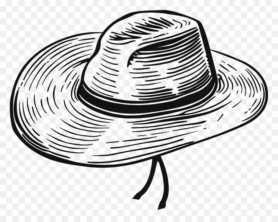 L'été，Chapeau De Cow Boy PNG