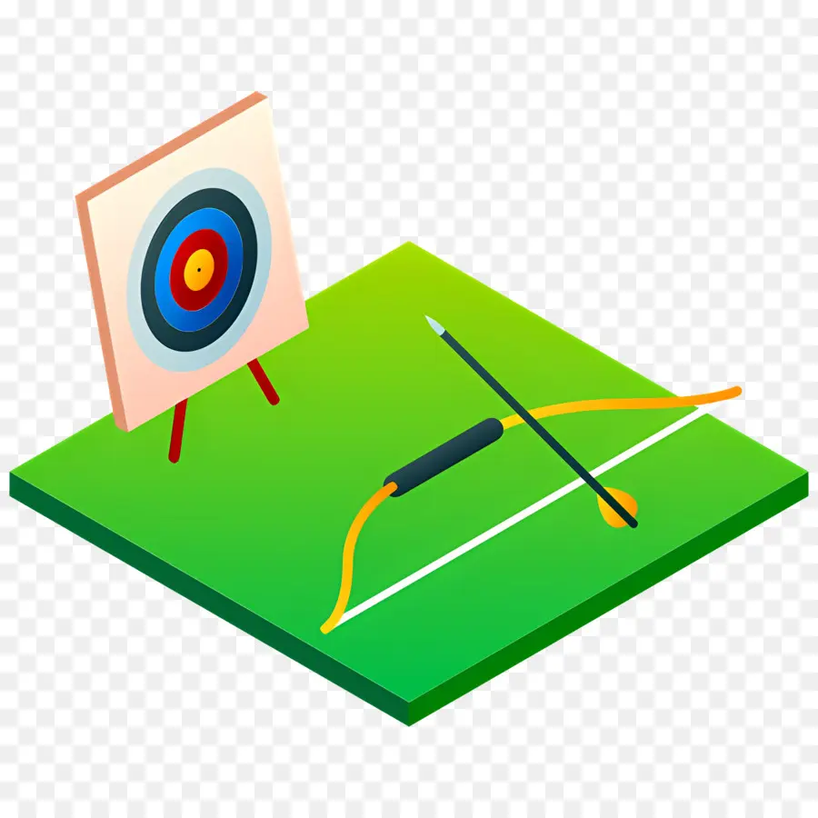 Terrain De Sport，Archer PNG