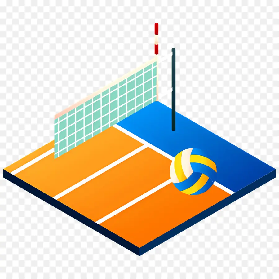 Terrain De Sport，Volley Ball PNG