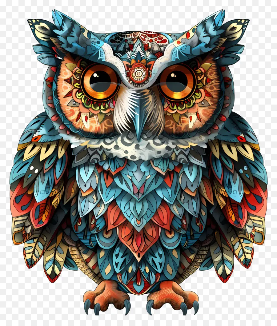 Hibou，Hibou Décoratif PNG