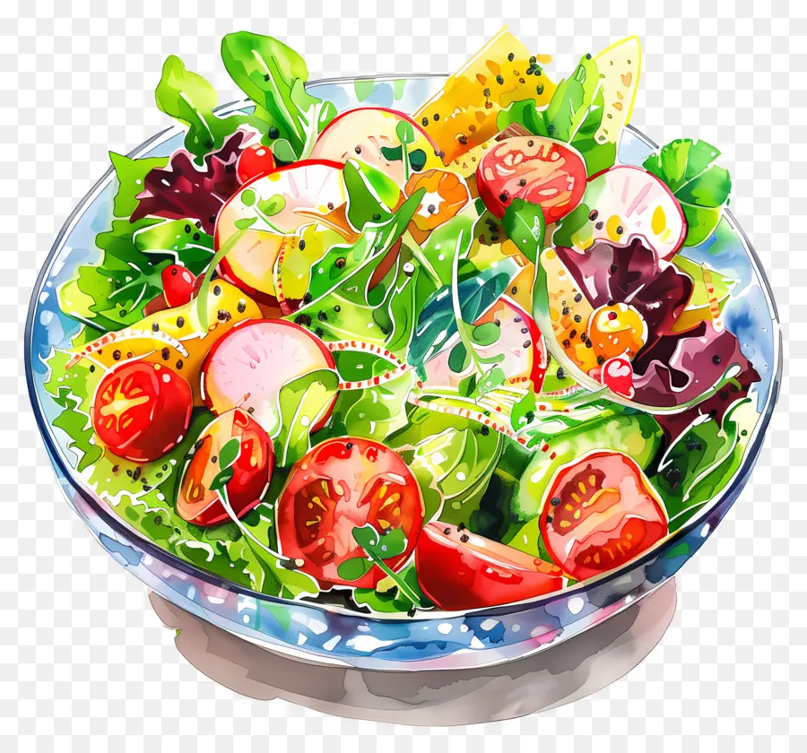 Salade D'été，Salade PNG