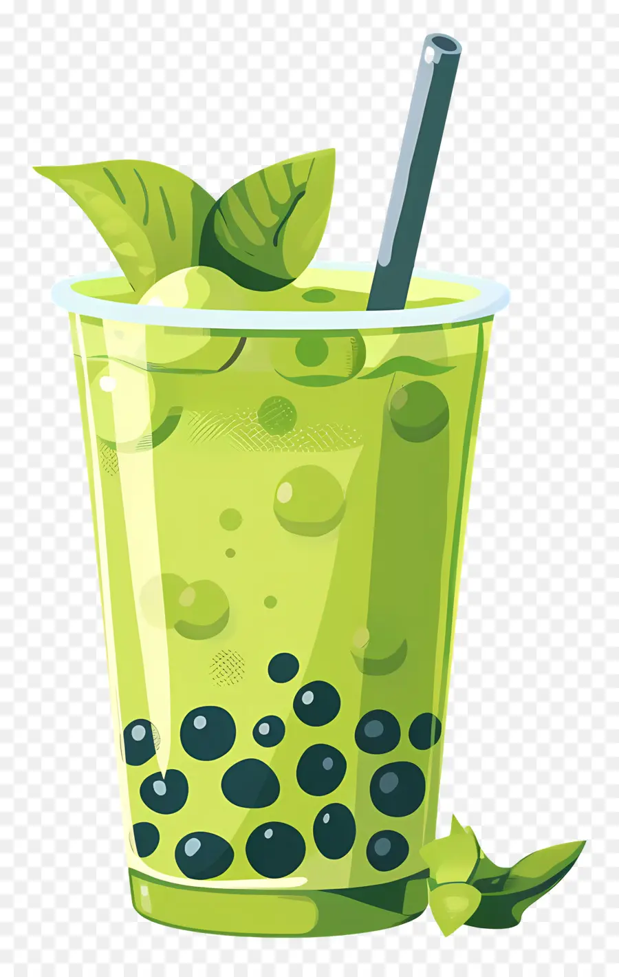 Thé Aux Perles Matcha，Thé Aux Bulles PNG