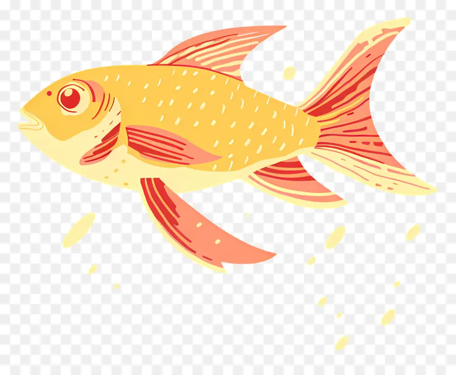 Les Poissons，Poisson D'or PNG