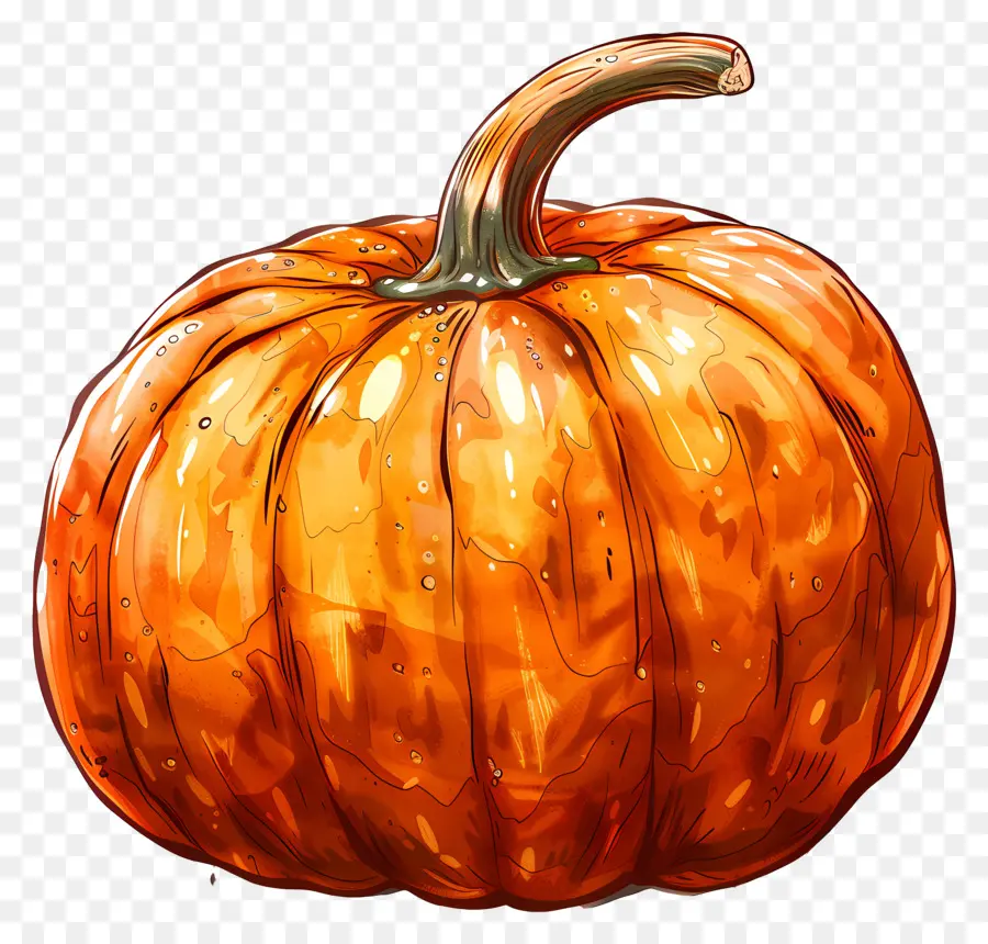 Citrouille，Orange PNG