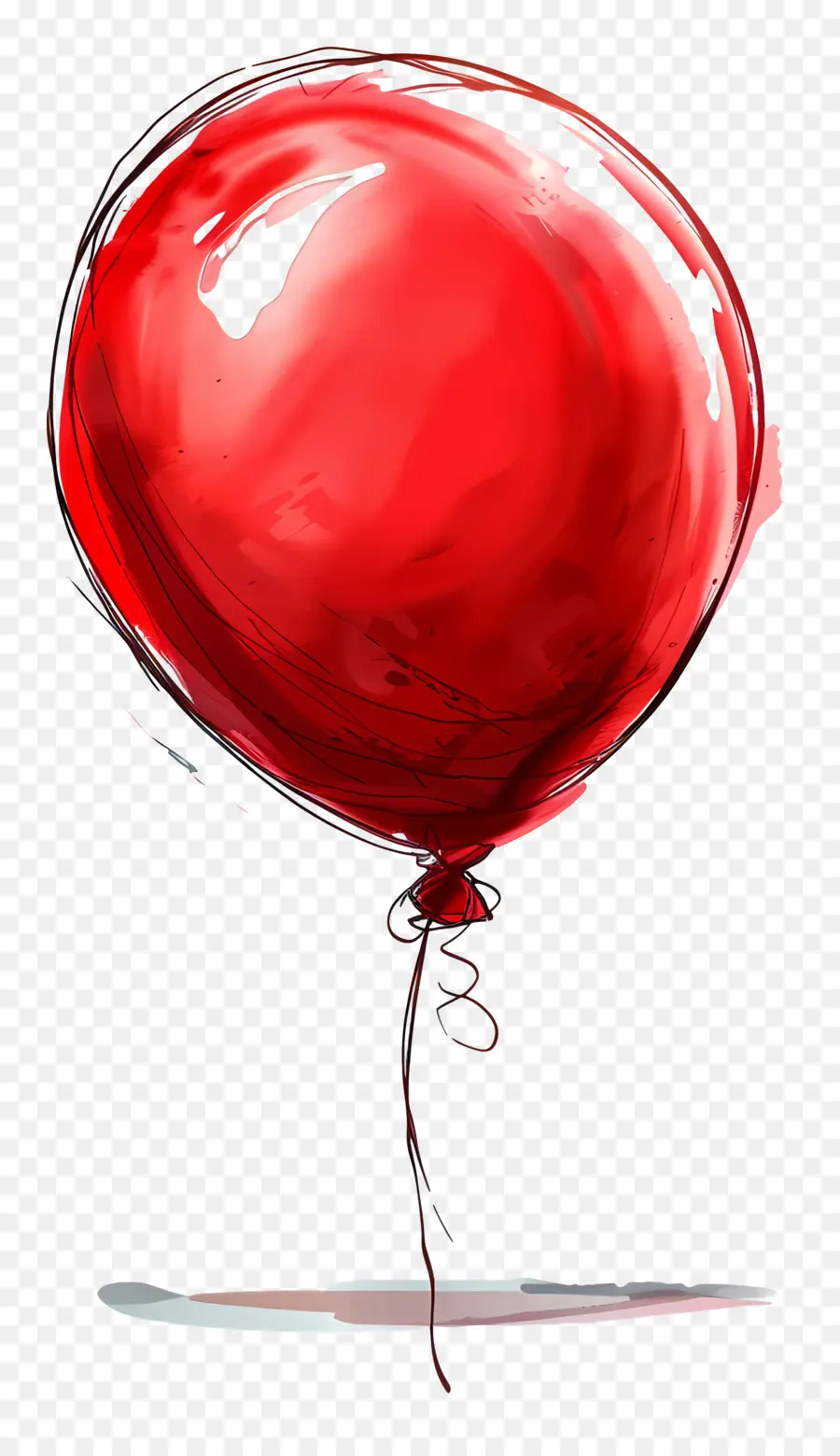 Ballon Rouge，Ballon PNG