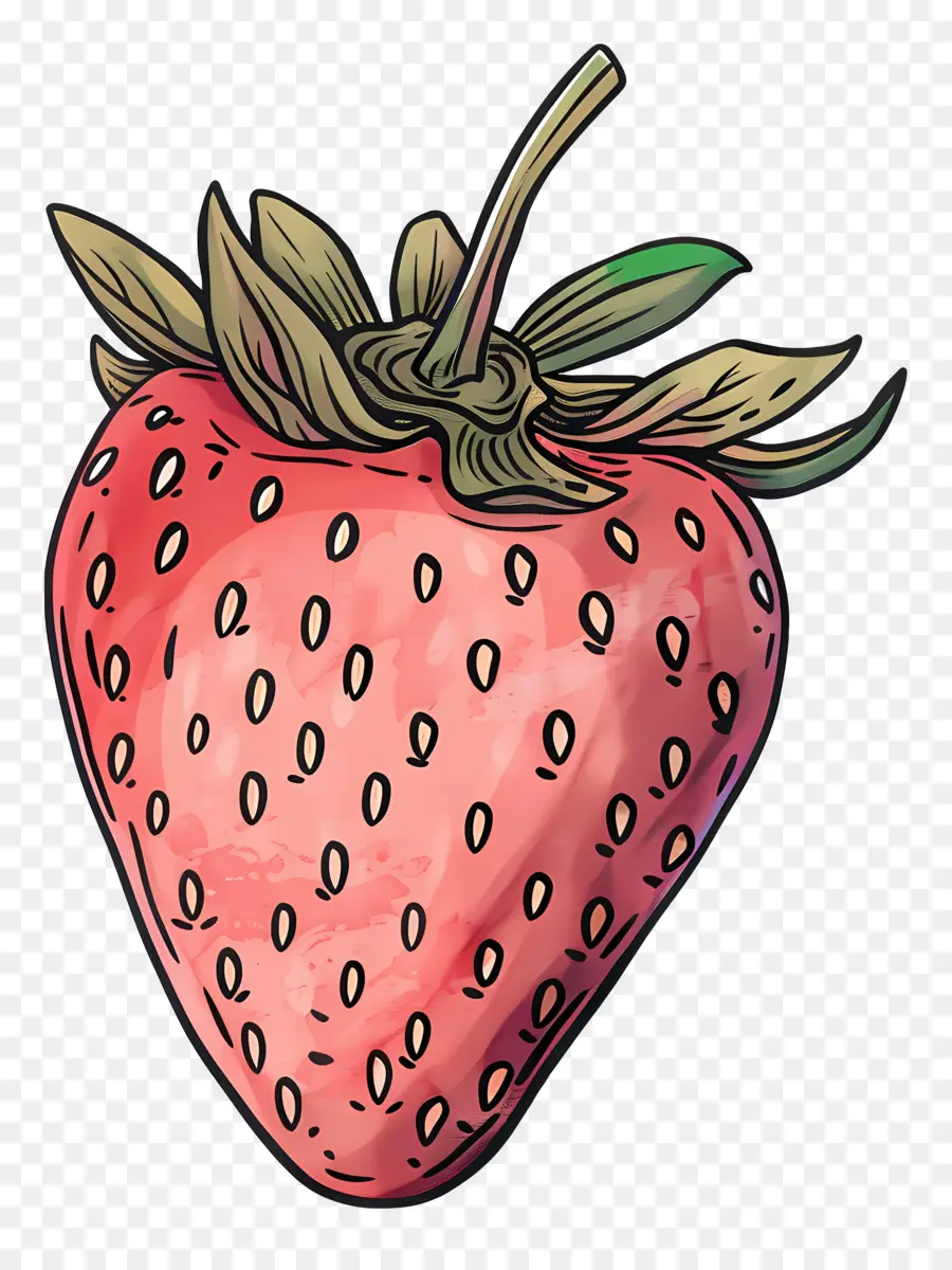 Fraise Griffonnage，Fraise PNG