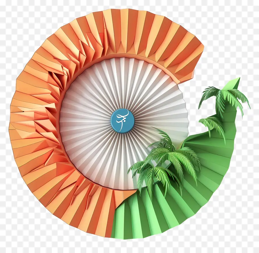 Indien，Spirale Colorée PNG