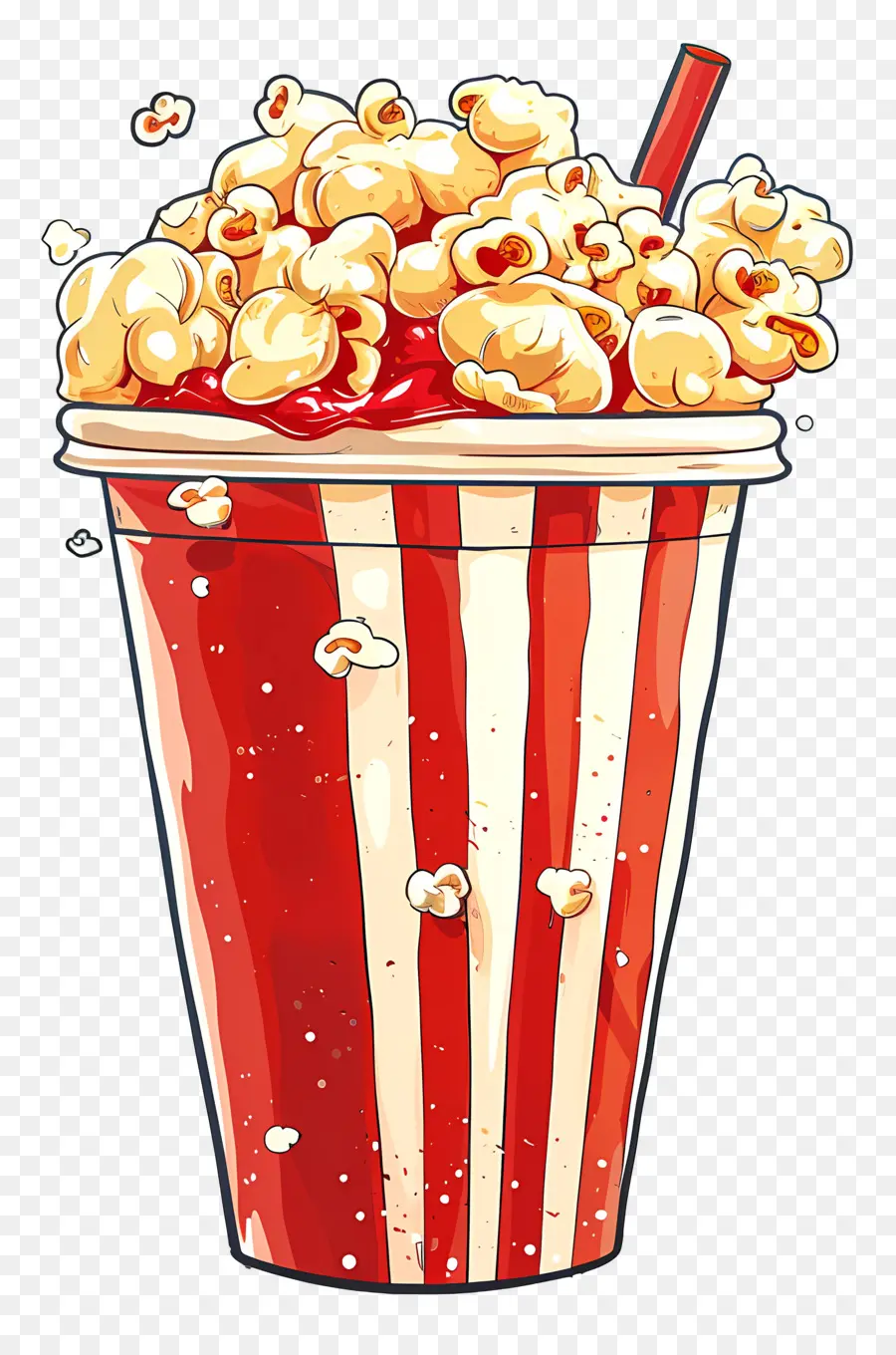 Pop Corn，Collation PNG